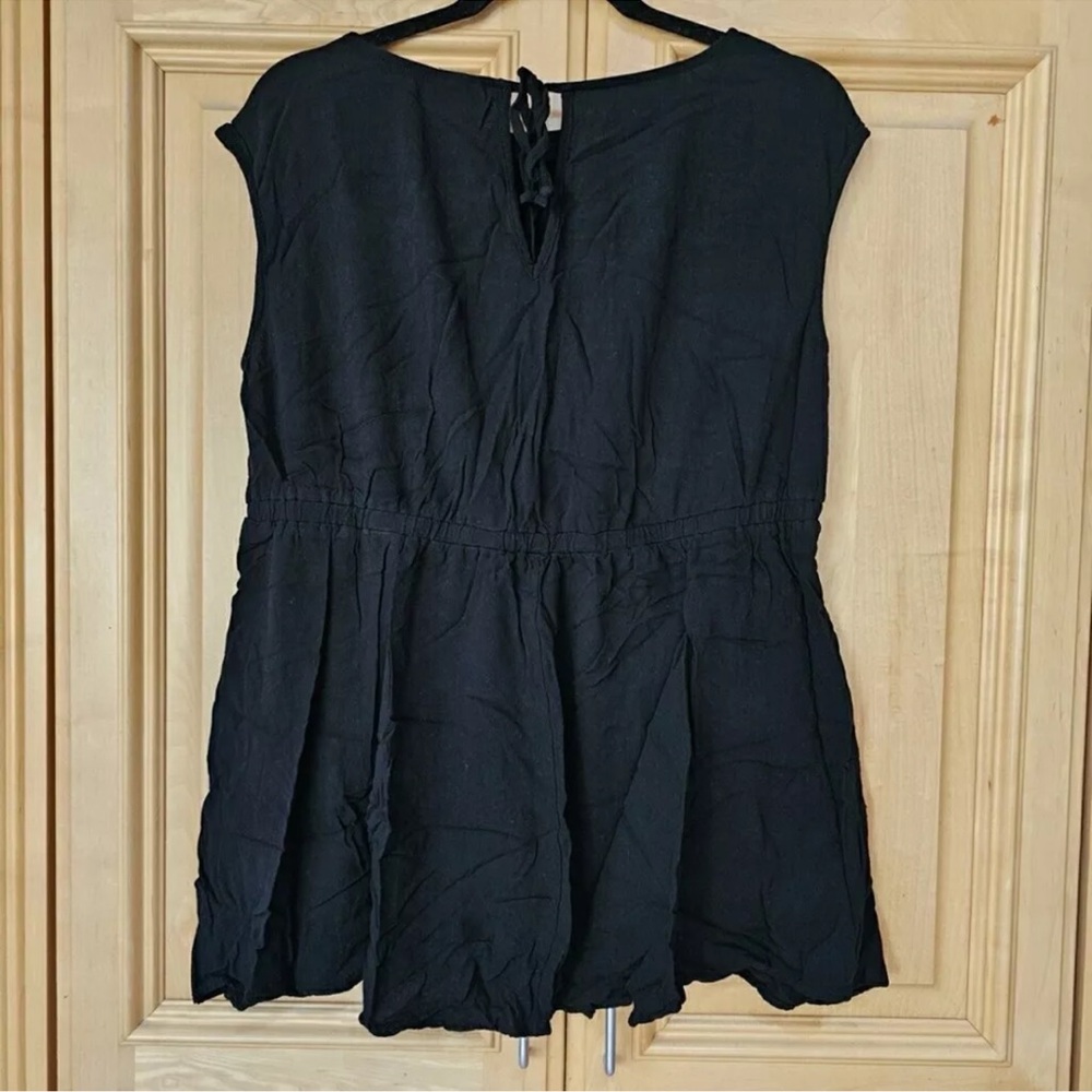 Torrid Sz 0 Black Sleeveless Blouse